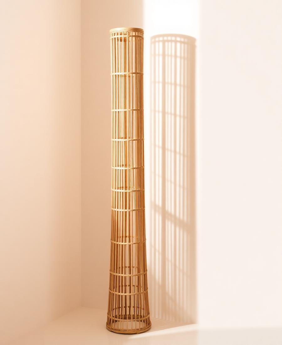 Floor Lamp Rattan · MAYA · Natural 120 cm